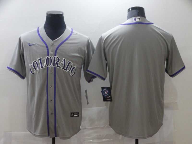 Men Colorado Rockies Blank Grey Game Nike MLB Jerseys Men Colorado Rockies Blank Grey Game Nike MLB Jerseys